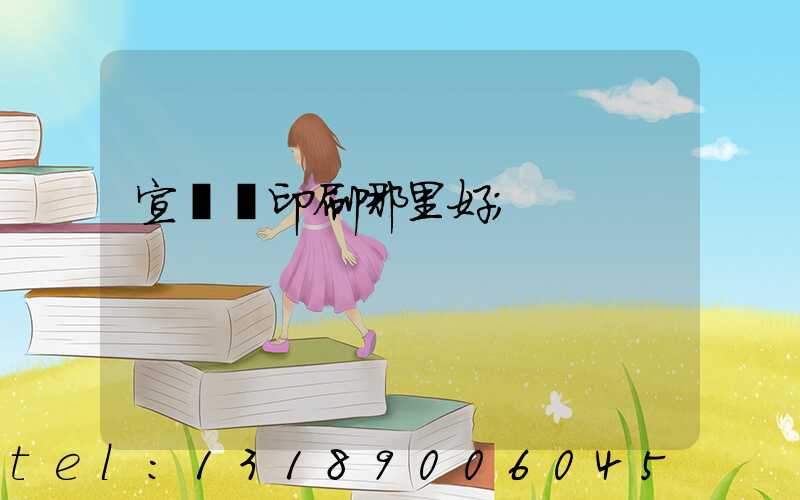 宣傳冊印刷哪里好