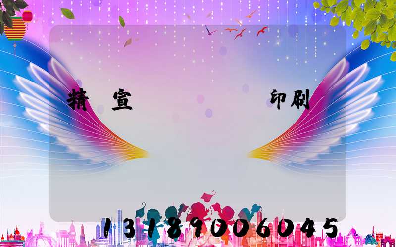 精裝宣傳冊(cè)印刷報(bào)價(jià)